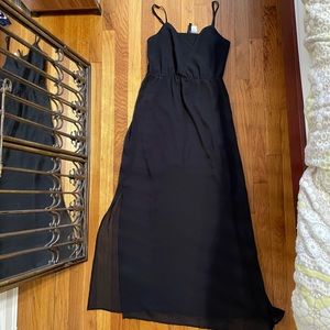 H&M black Maxi dress - size 6